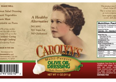 Carolyn's Multi-Purpose Olive Oil Dressing