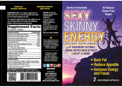 Sexy Skinny Energy Dietary Supplement