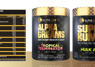 Alpha Lion labels