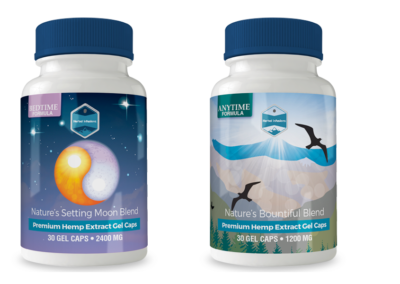 Herbal Infusions CBD Label Design
