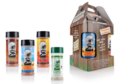 Package and label design made for Everglades