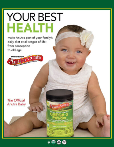 Anutra Grain Omega 3 Baby Poster