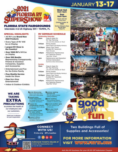 FRVTA 2021 Super Show Poster
